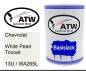 Preview: Chevrolet, White Pearl Tricoat, 13U / WA265L: 500ml Lackdose, von ATW Autoteile West.
